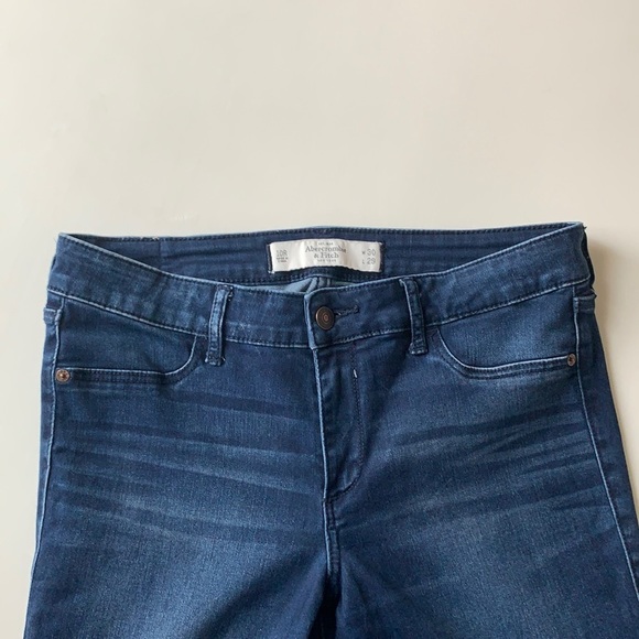 Abercrombie & Fitch Dark Wash Skinny Jeans - Picture 4 of 6